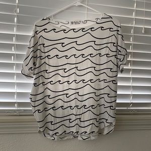 Top Momi Wave Print XS